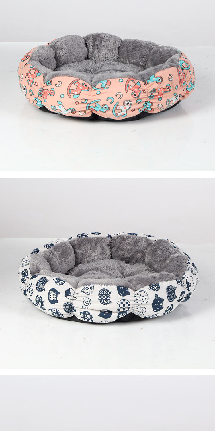 ArcticPaw Calming Donut Pet Bed - product photo 2