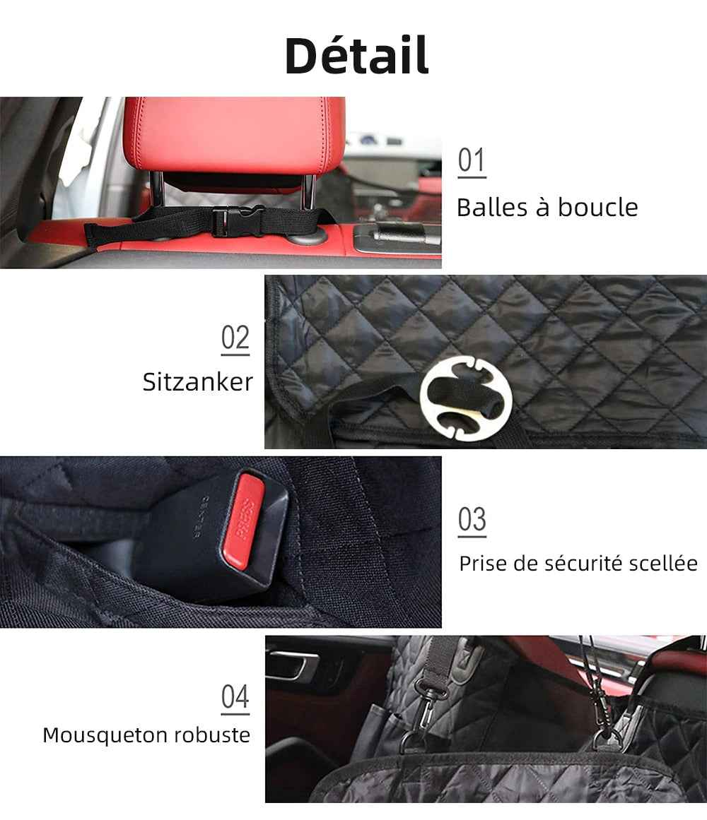 ArcticPaw Dog Car Seat Hammock - product photo 4