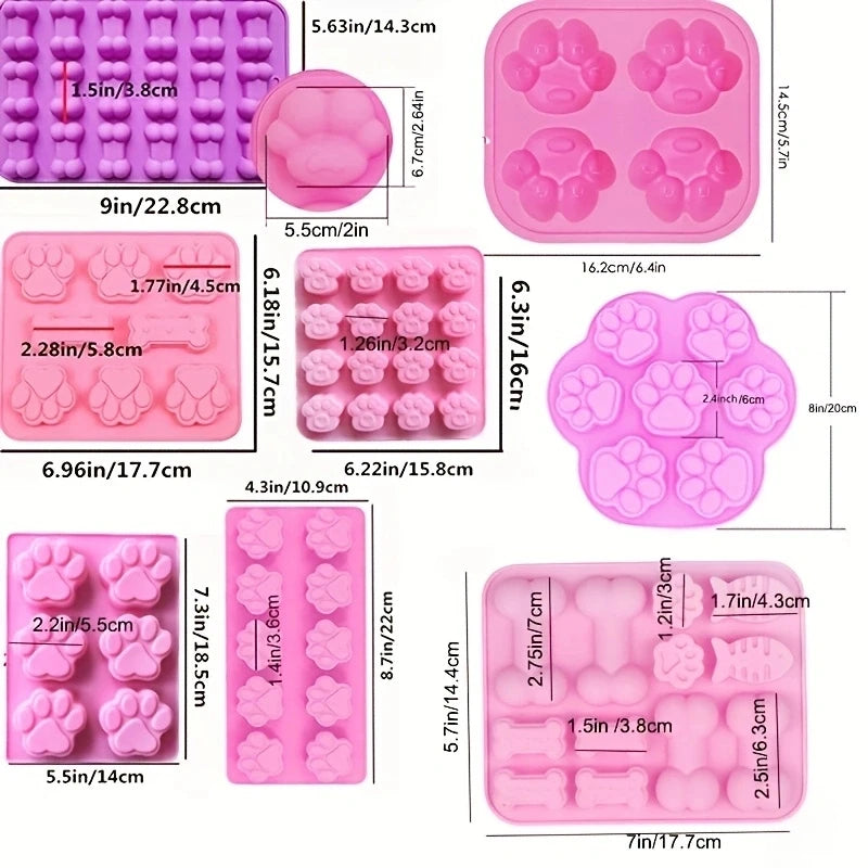 Nuzzl Frozen Treat Mold (Paw & Bone)